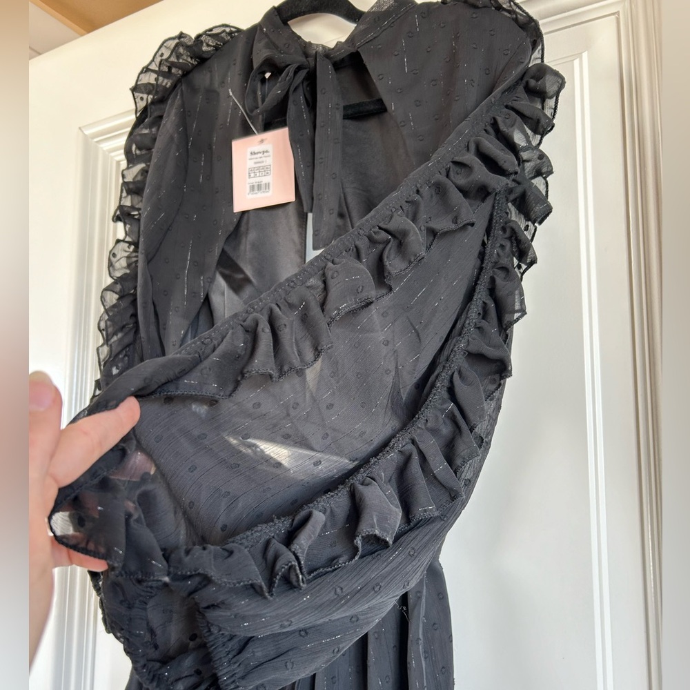 Showpo Open Back Ruffle Romper - Picture 3 of 4